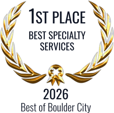 1st Place, Best Specialty Services, 2026 Best of Boulder City